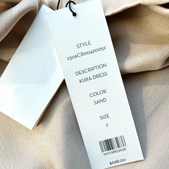 Veronica Beard Kura Dress in Sand NEW - Picture 9 of 9